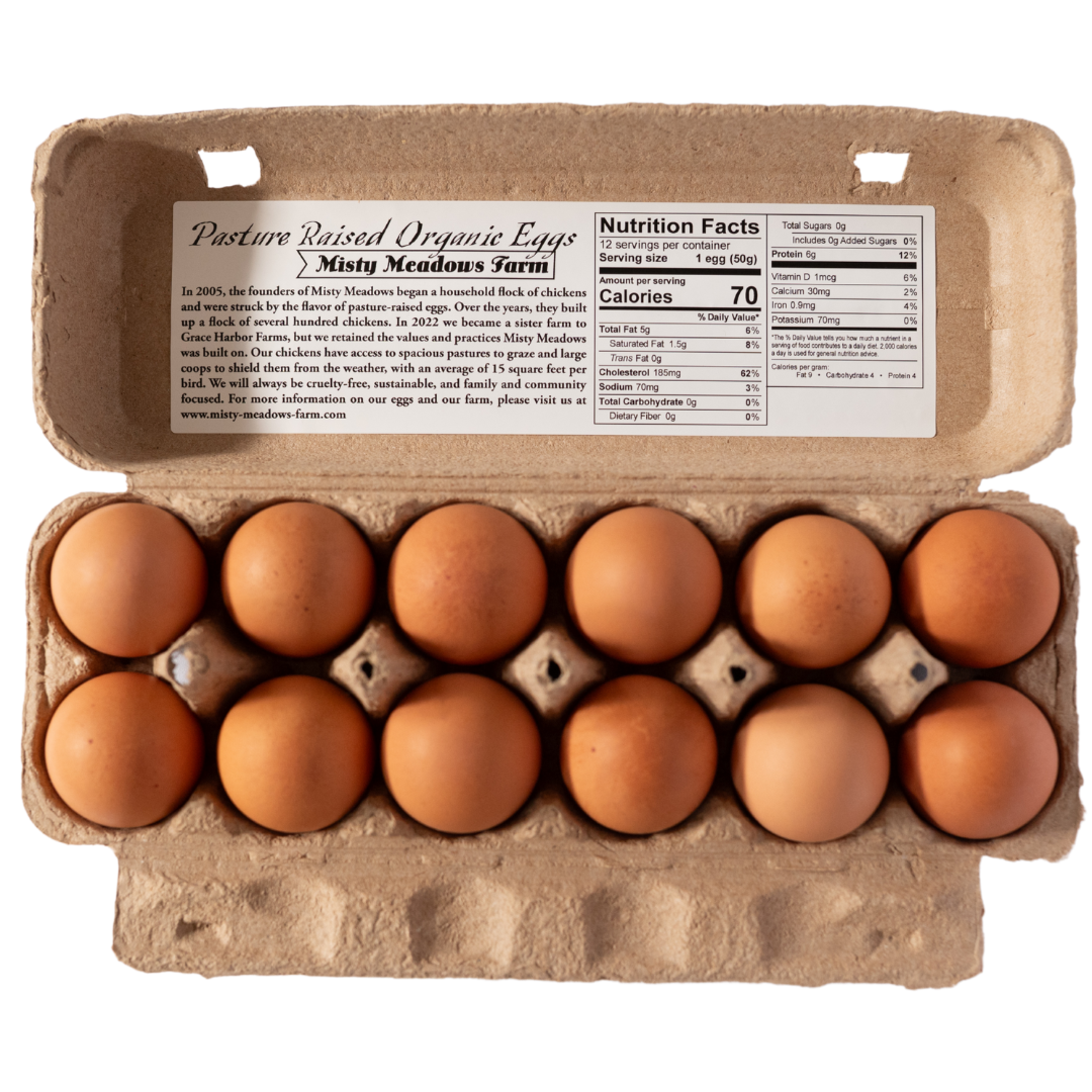 Full Dozen Chicken Eggs (12 Count)